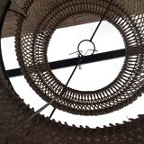 XXL rattan pendant light Natural rattan light