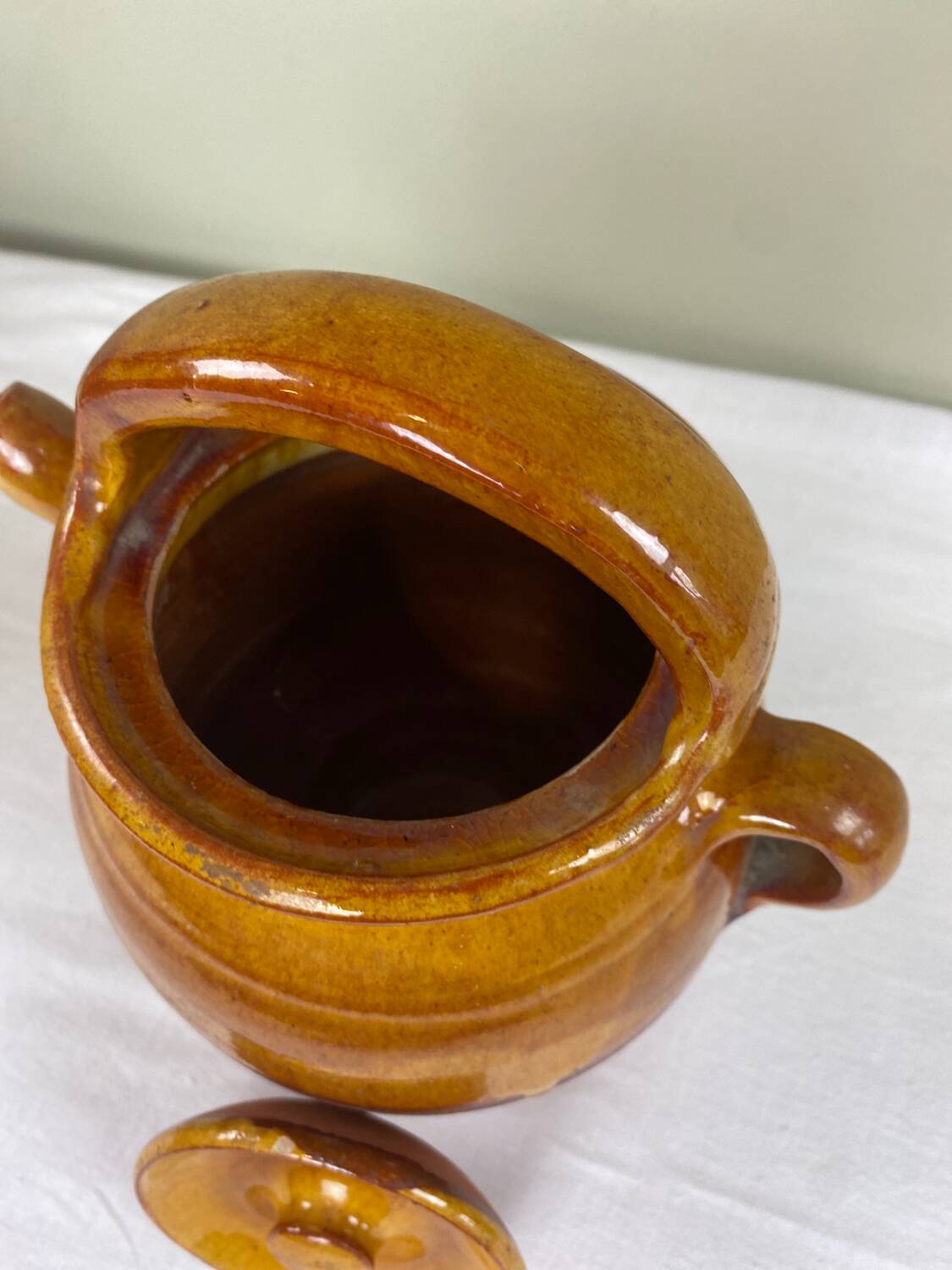 Ochre terracotta water bottle