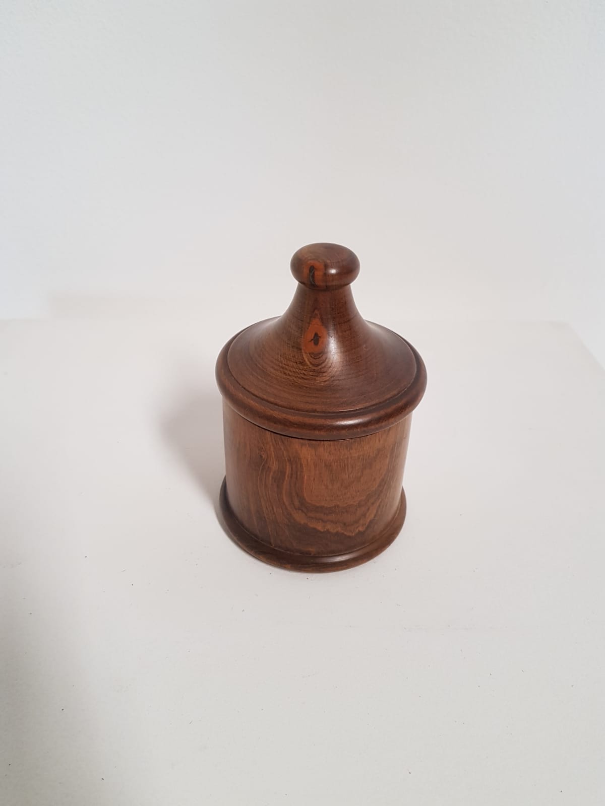 Vintage wooden box with lid 1960