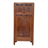 Antique wooden gramophone sideboard Art Deco France 1950