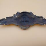 Bronze pediment with face decoration L 36.5 cm
