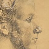 Drawing by Eugène Robert Pougheon
