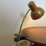 Clamp lamp, portable lamp, nomadic, 1960