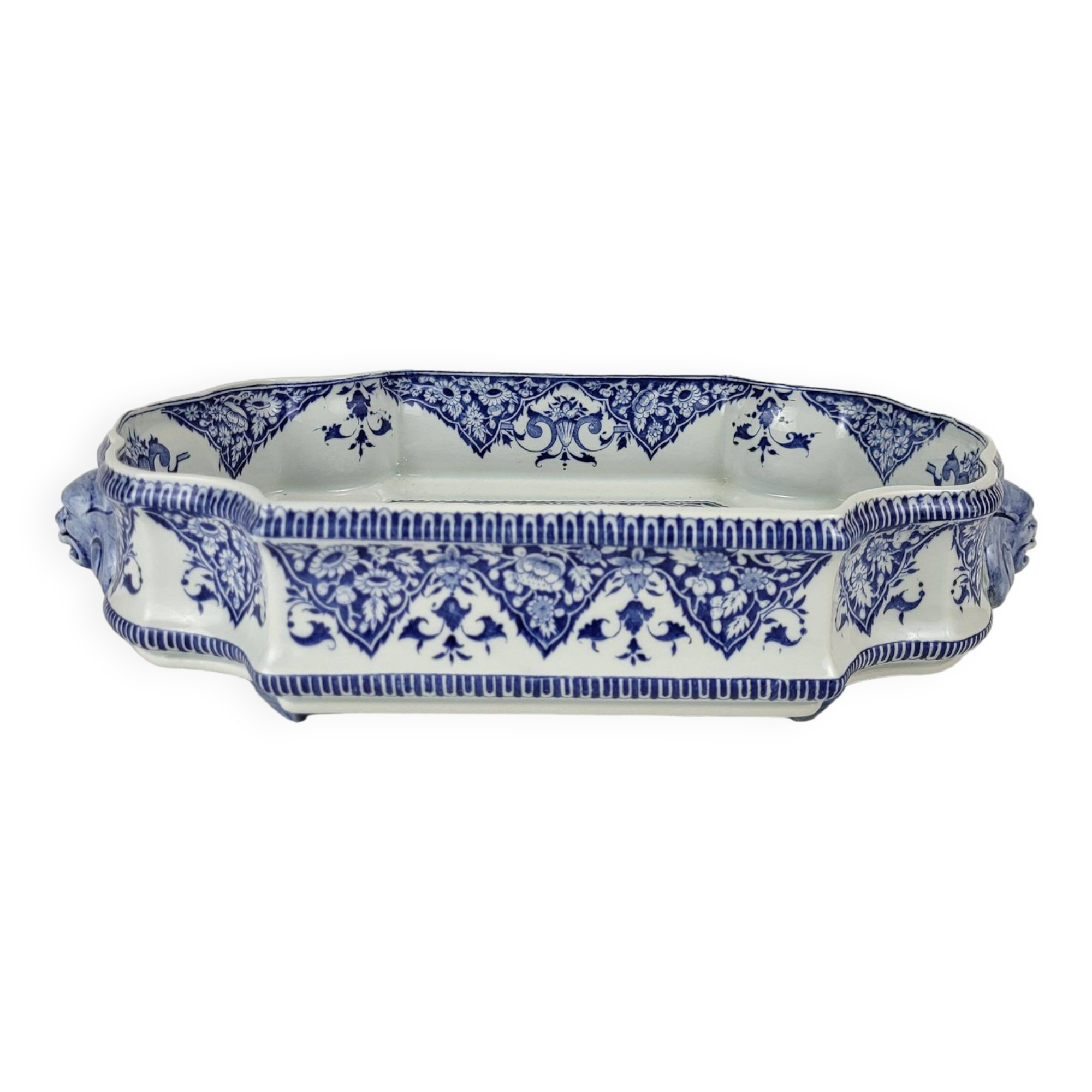 20th century Gien earthenware basin