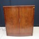 Art deco bar system in walnut