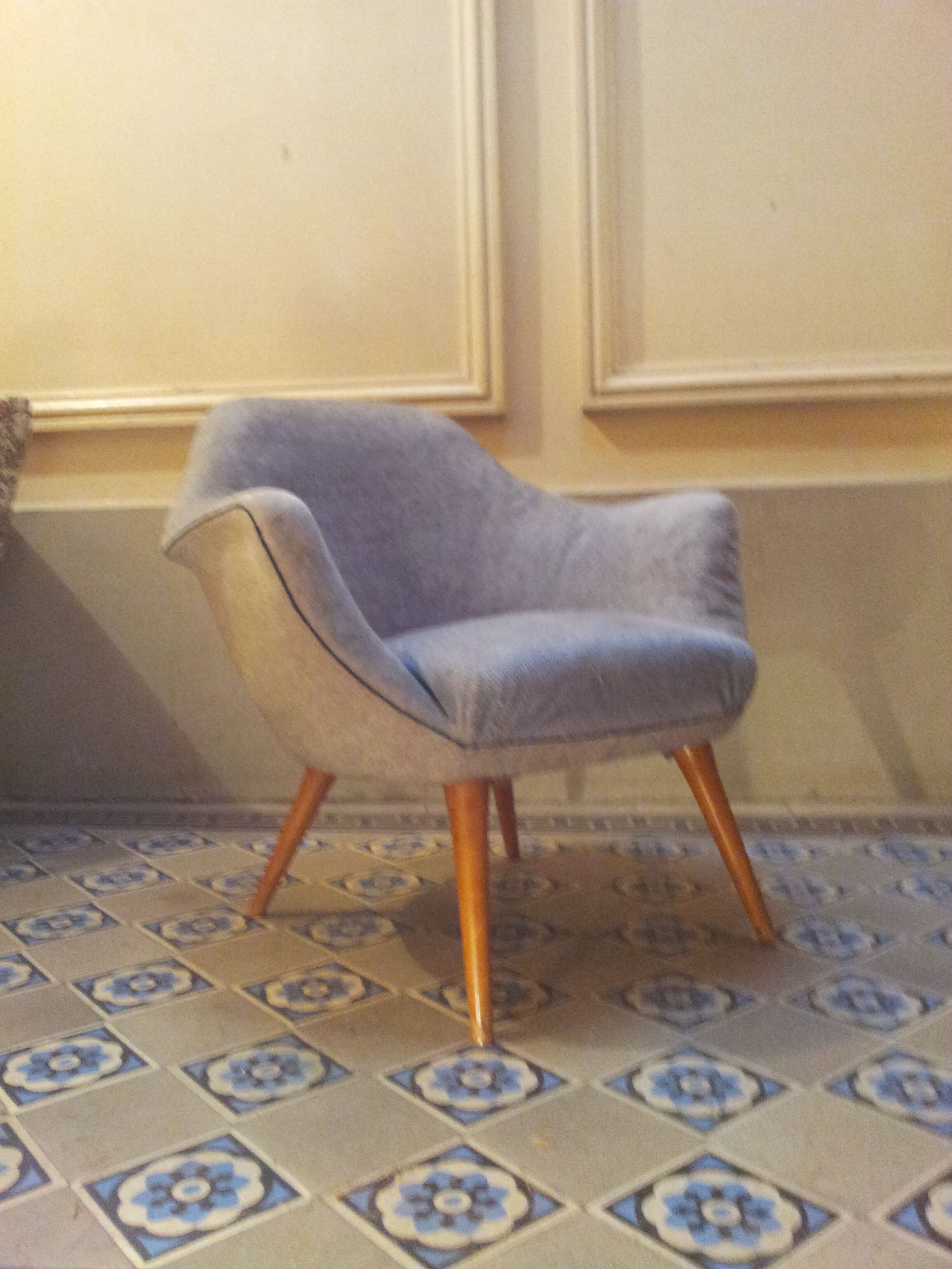 Cocktail couch 50 60 organic egg WOMB years Danish