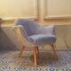 Cocktail couch 50 60 organic egg WOMB years Danish