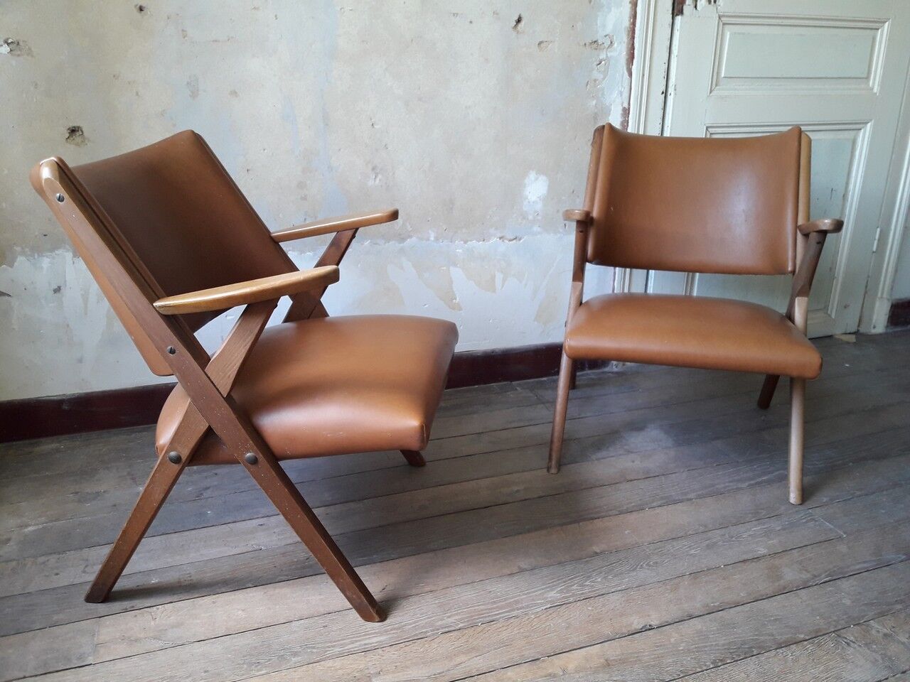 Pair of chairs Dal Vera, 1950