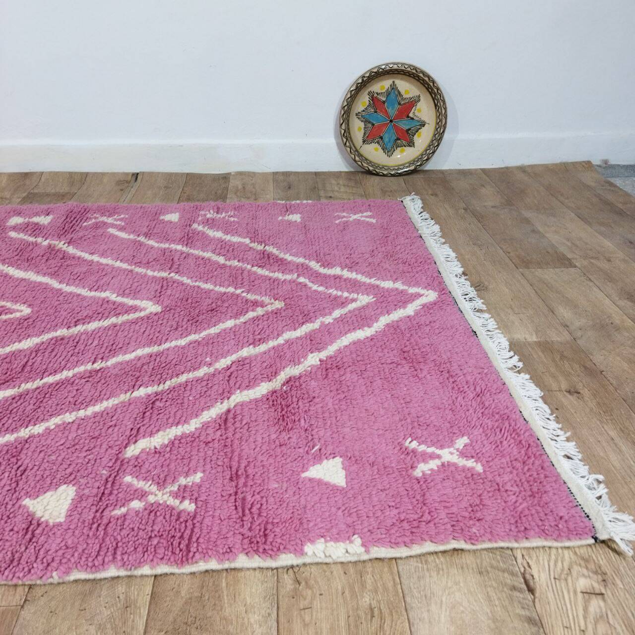 Handmade Moroccan Berber rug 257 X 150 CM