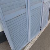 Lot of 3 shutters full of wood