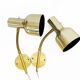 Pair of bedside wall lamps "Pilot" by KF Interör. Sweden 1960s