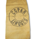 Bag burlap canvas - n ° 6 copar limoges