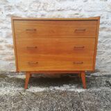 Chest of drawer compass feet