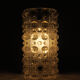 Carl Fagerlund Bubble Crystal Glass And Brass Sconce, For Orrefors