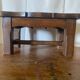 Antique Low Stool Vintage Wood Footrest