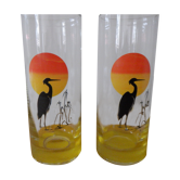 Vintage glass 1970