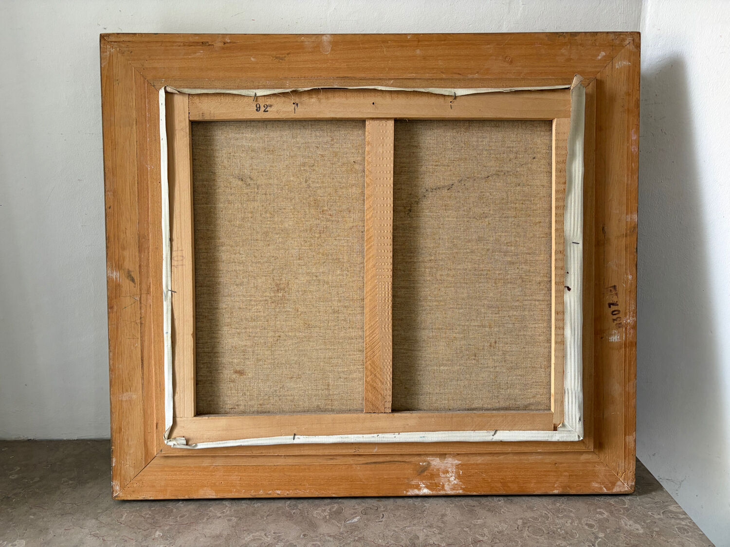 Bucolic landscape signed