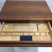 Table basse travailleuse danoise