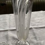 Bohemian crystal soliflore vase