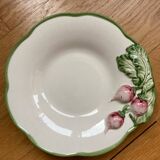Fg Radish Barbotine Drainer Bowl