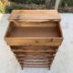 Solid wood wine rack bottle storage with drawer
