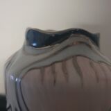 Vase soliflore bleue et blanc