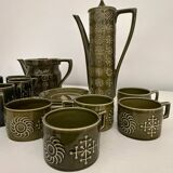 Coffee/tea service "Totem" Portmeirion – Susan Williams-Ellis – Green O