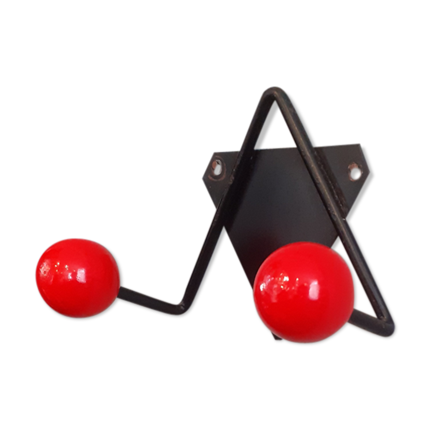 Wall red balls vintage 50s