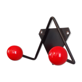 Wall red balls vintage 50s