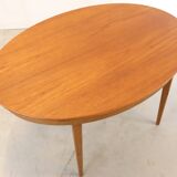 Oval vintage dining table extendable 'Atterton'