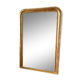 Miroir Louis Philippe ancien doré - 143x96cm