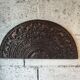 Carved wooden fronton mural – Asian craftsmanship