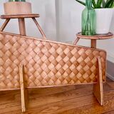 Planter vintage rattan plant holder