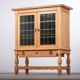 Brutalist Oak Cabinet by Henning Kjærnulf, Denmark, 1960s