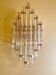 Venini wall light with 9 iridescent blades, model XXL, Italy 1980.