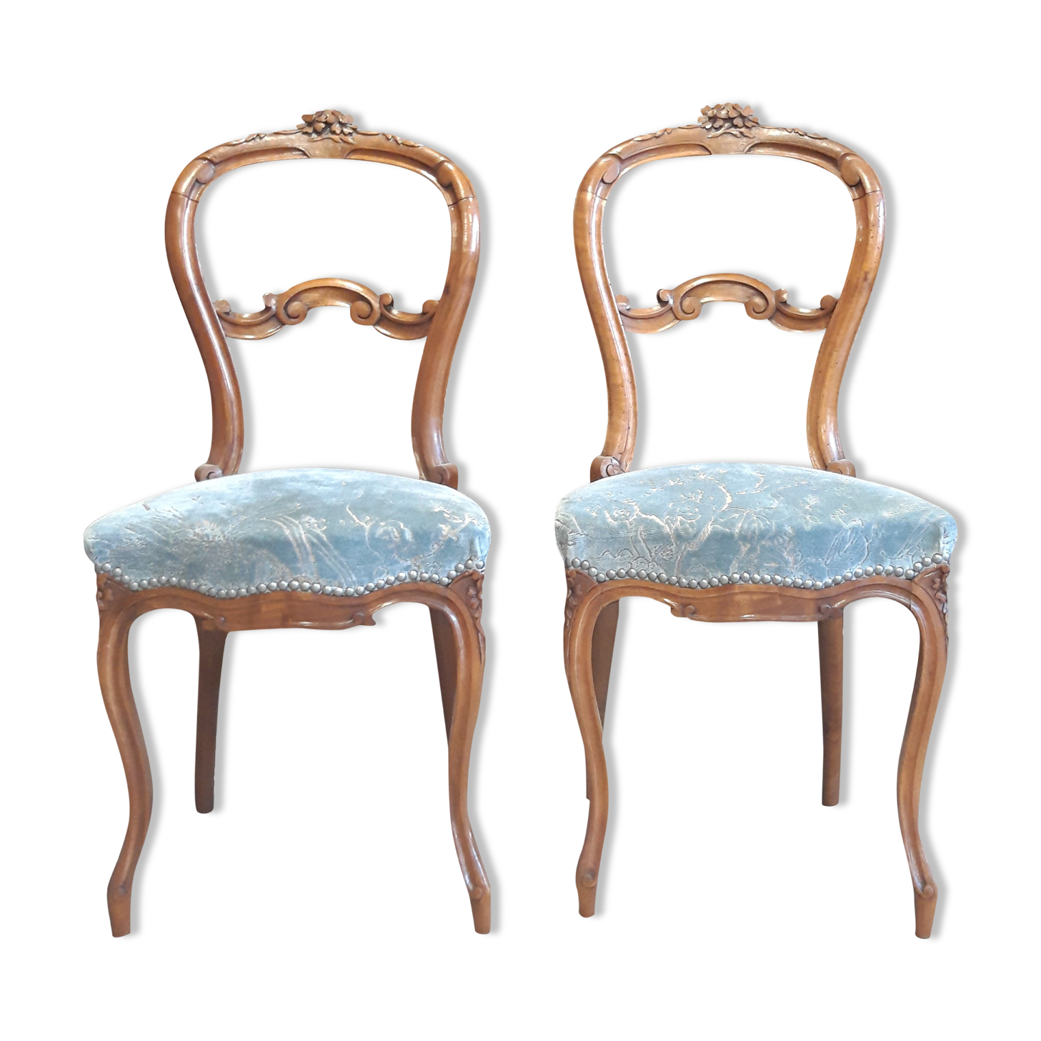 Pair of Louis XV chairs