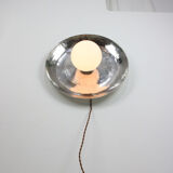 Vintage chrome eye wall lamp, 70s