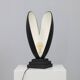 Postmodern ceramic table lamp "Venus", Italy, 1980s