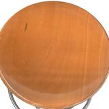 Sgabello Tecnico Industriale Legno e Metallo (Regolabile)