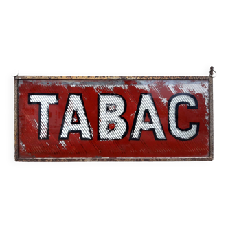 Enseigne "Tabac" double face