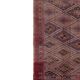 Vintage Turkish kilim handwoven 163x240 cm