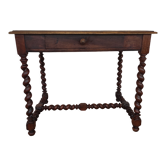 Table bureau ancienne style louis XIII