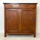 Parisian sideboard with vintage sliding doors 50's