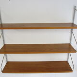 Scandinavian modular wall shelf