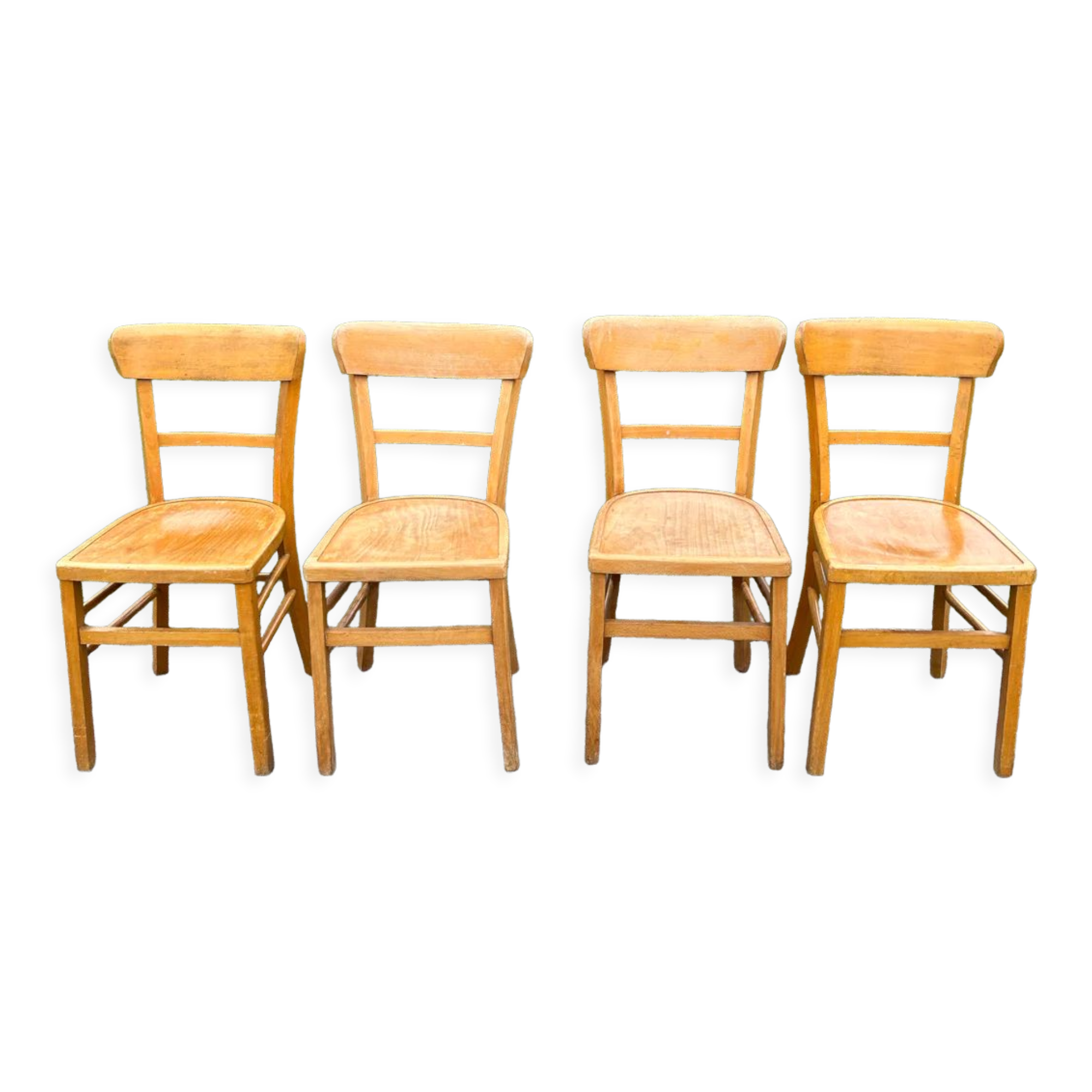 Chaise de bistro vintage industriel