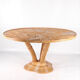 Dining table "palms" in rattan