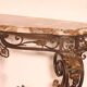 console in wrought iron in Louis XV style - 19th century