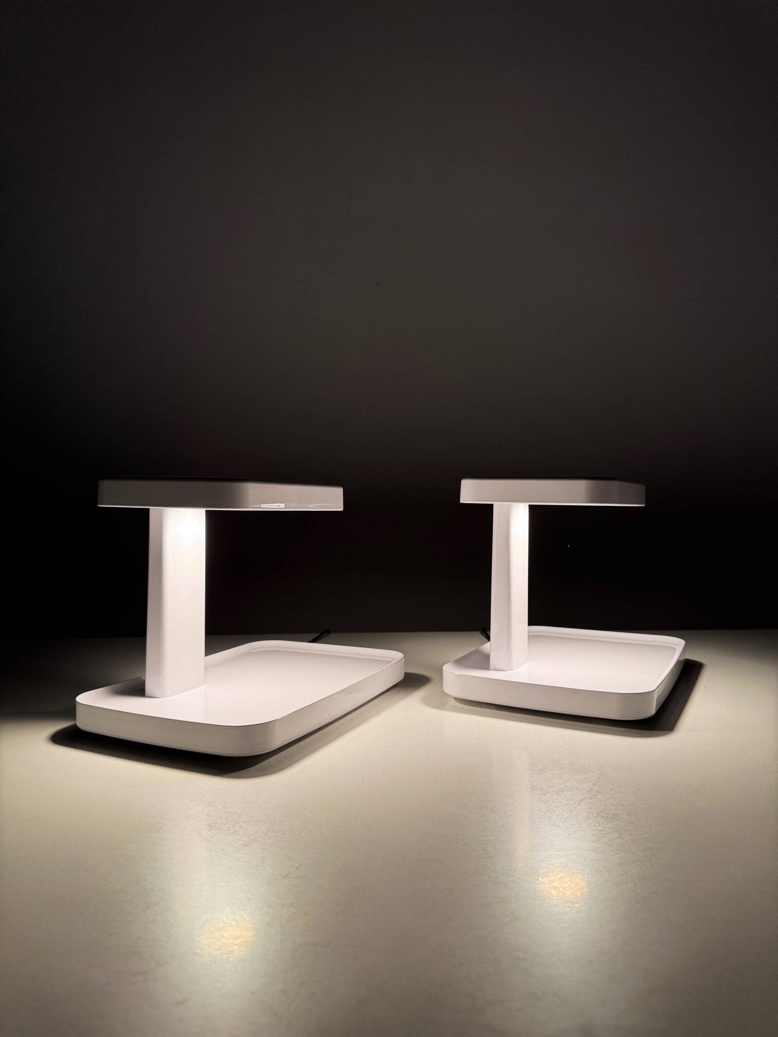 Pair of Piani Table Lamps by Ronan & Erwan Bouroullec for Flos, Italy