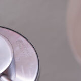 Lustre en chrome et verre, années 1950