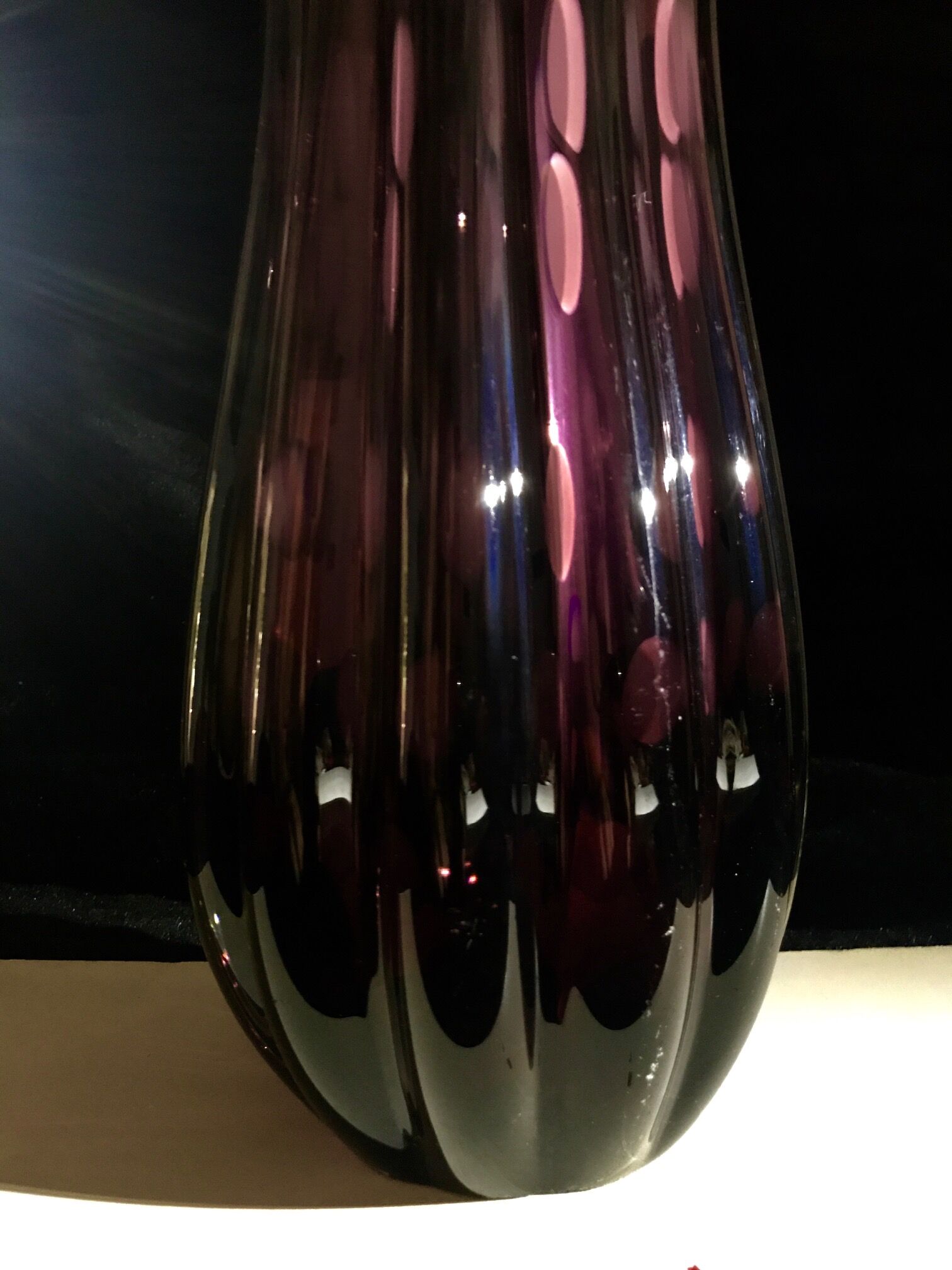 Vase large Attr Barovier & Toso l